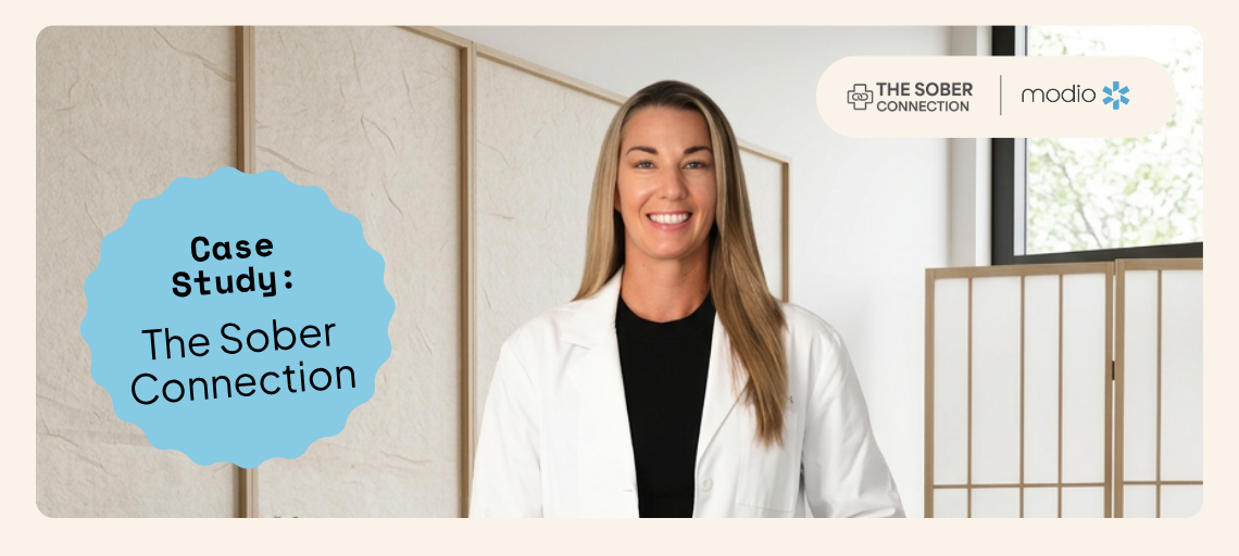 Case Study: The Sober Connection x Modio Health