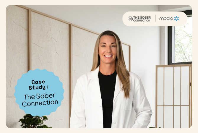 Case Study: The Sober Connection x Modio Health